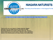 Tablet Screenshot of niagaranaturists.org